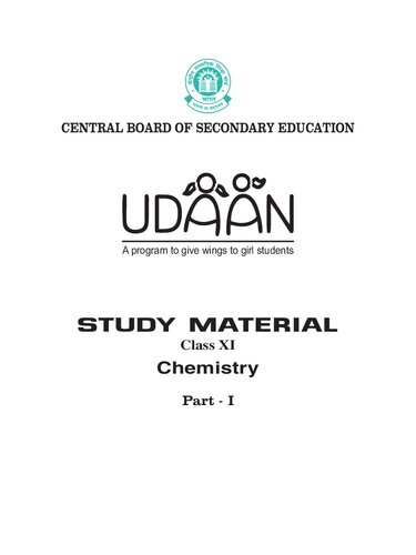 UDAAN Class 11 Chemistry