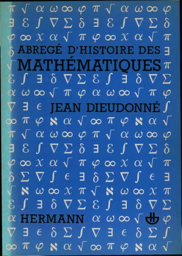 Abrégé d'histoire des mathématiques 1700-1900