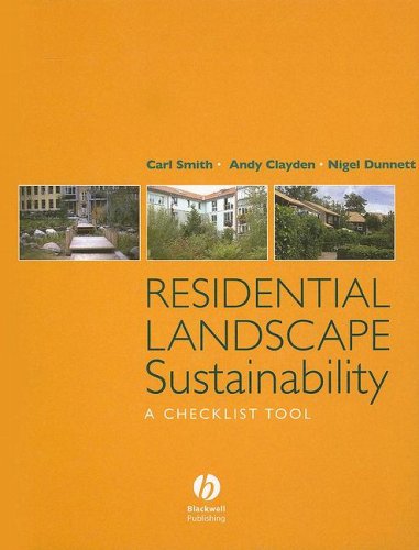 Residential Landscape Sustainability: A Checklist Tool