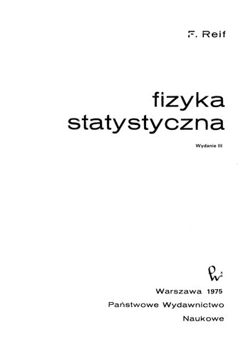 Fizyka statystyczna