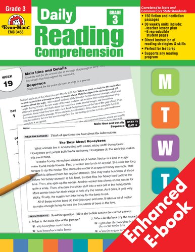 Daily Reading Comprehension, Grade 3