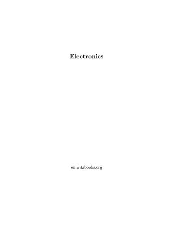Electronics