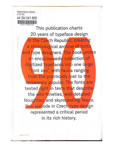 Typo 9010: Czech Digitized Typefaces : 1990-2010