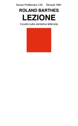 Lezione. Il punto sulla semiotica letteraria