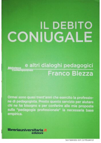 Il debito coniugale e altri dialoghi pedagogici