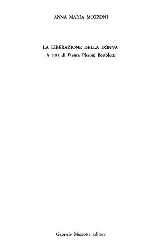 La liberazione della donna