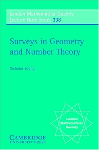 Surveys in geometry and number theory: Reports on contemporary russian mathematics