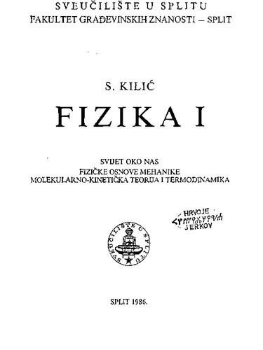 Fizika I