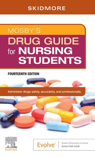 Mosby's Drug Guide For Nursing Students