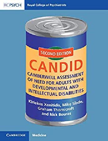 CANDID : Camberwell Assessment of Need for Adults with Developmental and Intellectual Disabilities