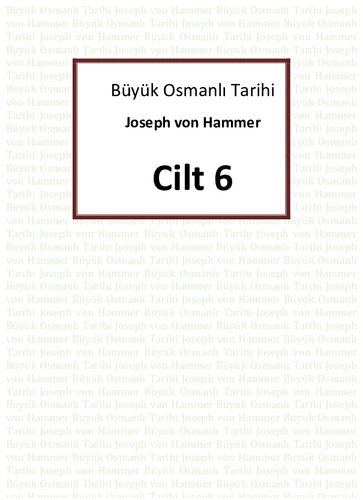 Büyük Osmanlı Tarihi 6. Cilt