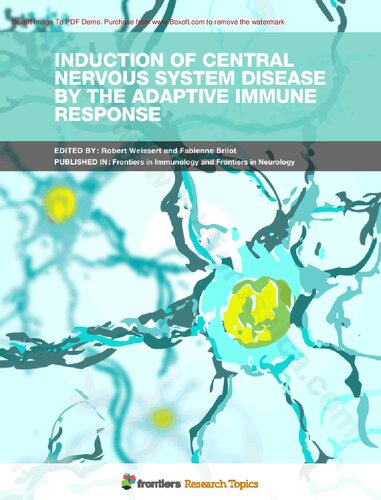 Induction of Central Nervous System Disease by the Adaptive Immune Response