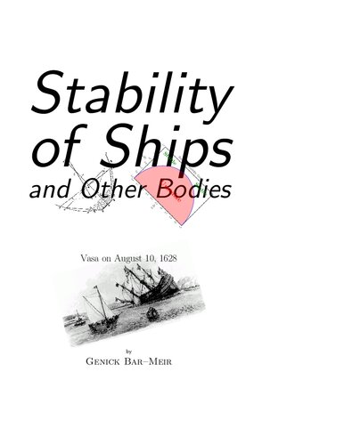 Stability of Ships and Other Bodies