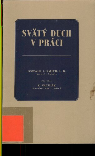 Svatý duch v práci.