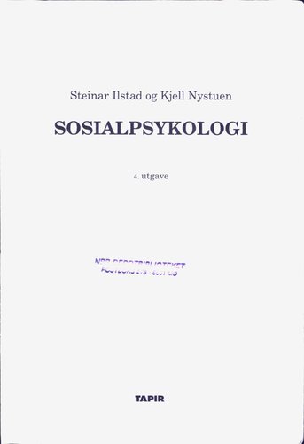 Sosialpsykologi