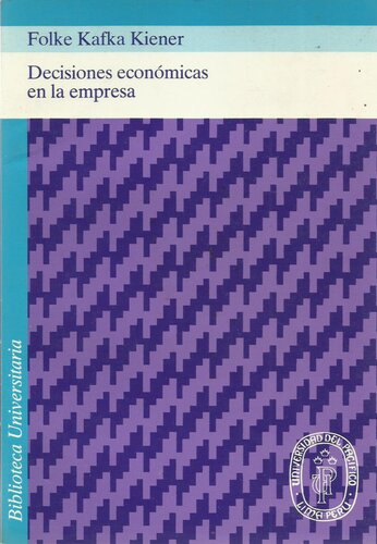 Decisiones económicas en la empresa