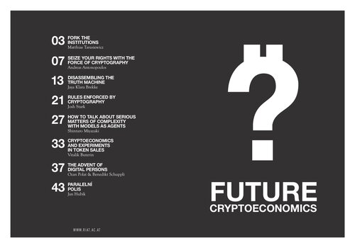 Future Cryptoeconomics #1