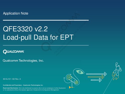 QFE3320 v2.2 Load-pull Data for EPT
