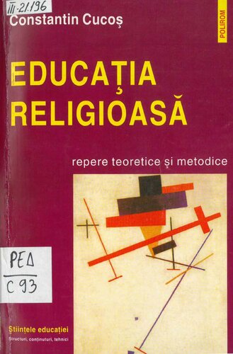 Educația religioasă. Repere teoretice și metodice