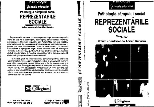 Psihologia campului social. Reprezentarile sociale