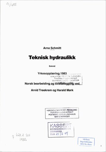 Teknisk hydraulikk