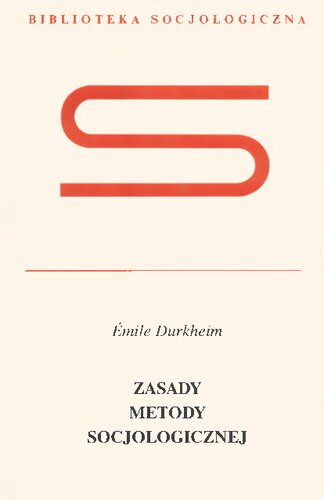 Zasady metody socjologicznej