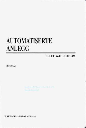 Automatiserte anlegg