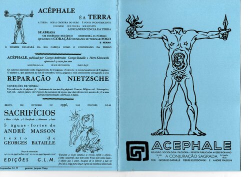Acéphale Número 1 - A Conjuração Sagrada