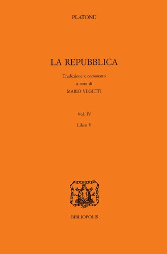 La Repubblica. Libro V