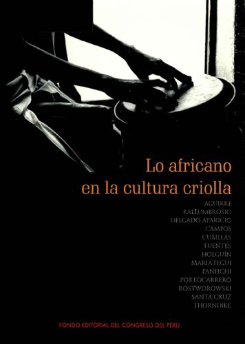 Lo africano en la cultura criolla