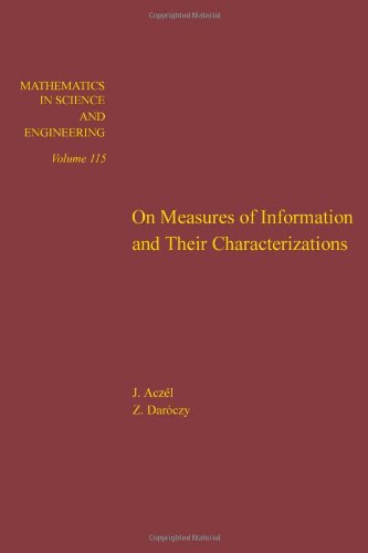 On Measures of Information and their Characterizations