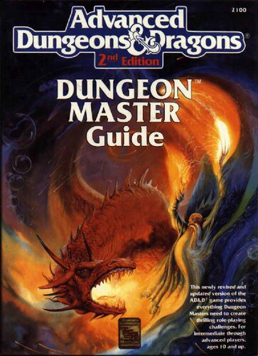 Dungeon Master Guide Second Edition Advanced Dungeons and Dragons