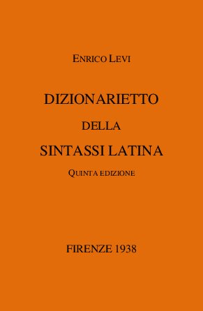 Dizionarietto della sintassi latina