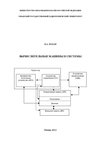 Вычислительные машины и системы: Учебное пособие