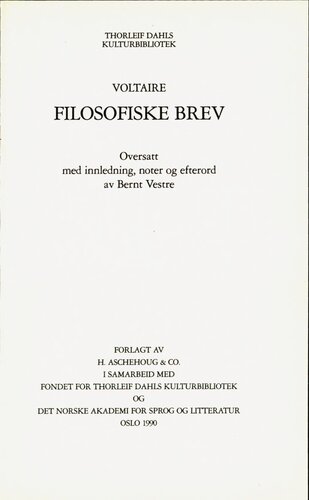 Filosofiske brev