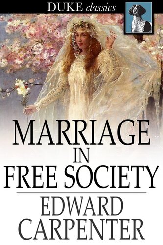 Marriage In Free Society