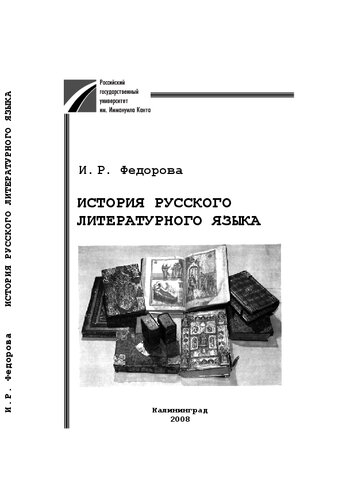 История русского литературного языка: Учебное пособие