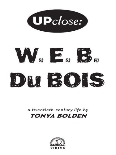 W. E. B Du Bois