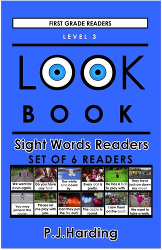 LOOK BOOK Sight Words Readers Set 3: Level 3 First Grade