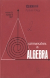 Communications in Algebra, volume 25, number 9, 1997