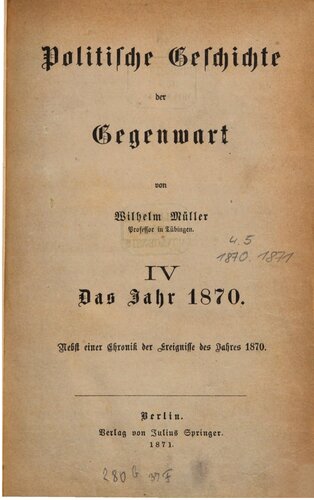 Das Jahr 1870