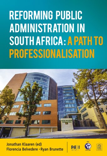 Reforming Public Administration in South Africa: A Path to Professionalisation
