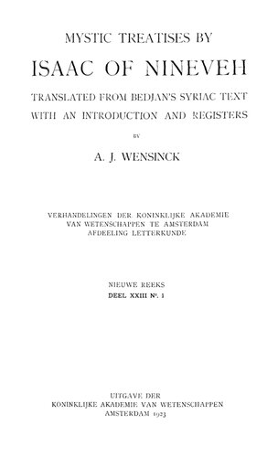 Mystic Treatises