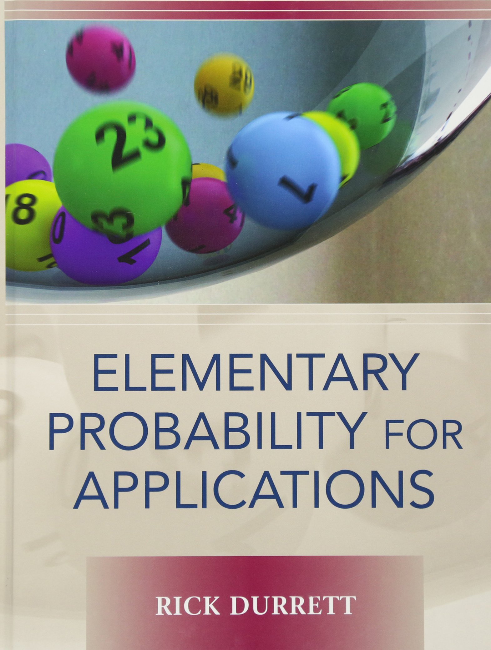 Elementary Probability for Applications (Instructor Solution Manual, Solutions)