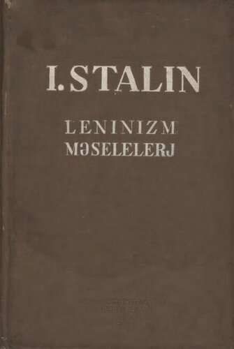 Leninizm məselelerj