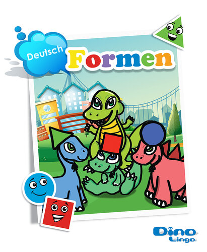 German for kids - Shapes storybook