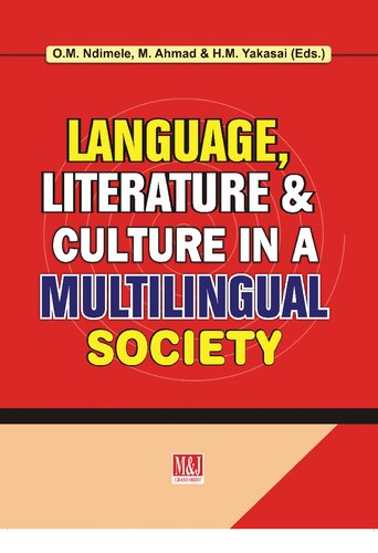 Language, Literature & Culture in a Multilingual Society
