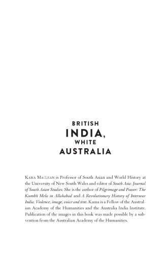 British India, White Australia: Overseas Indians, intercolonial relations and the Empire