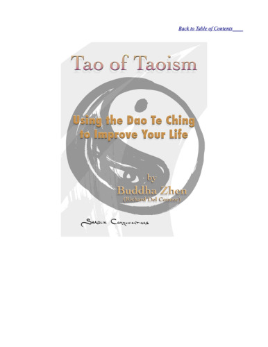 Tao of Taoism: Using the Dao Te Ching to Improve Your Life