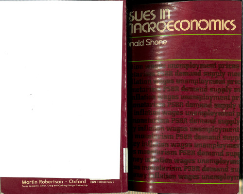 Issues in macroeconomics